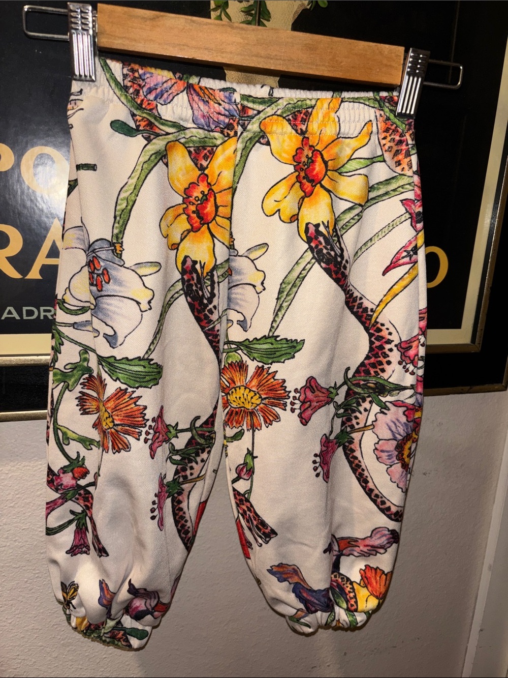 Gucci Child Floral Pants - Picture 1 of 12